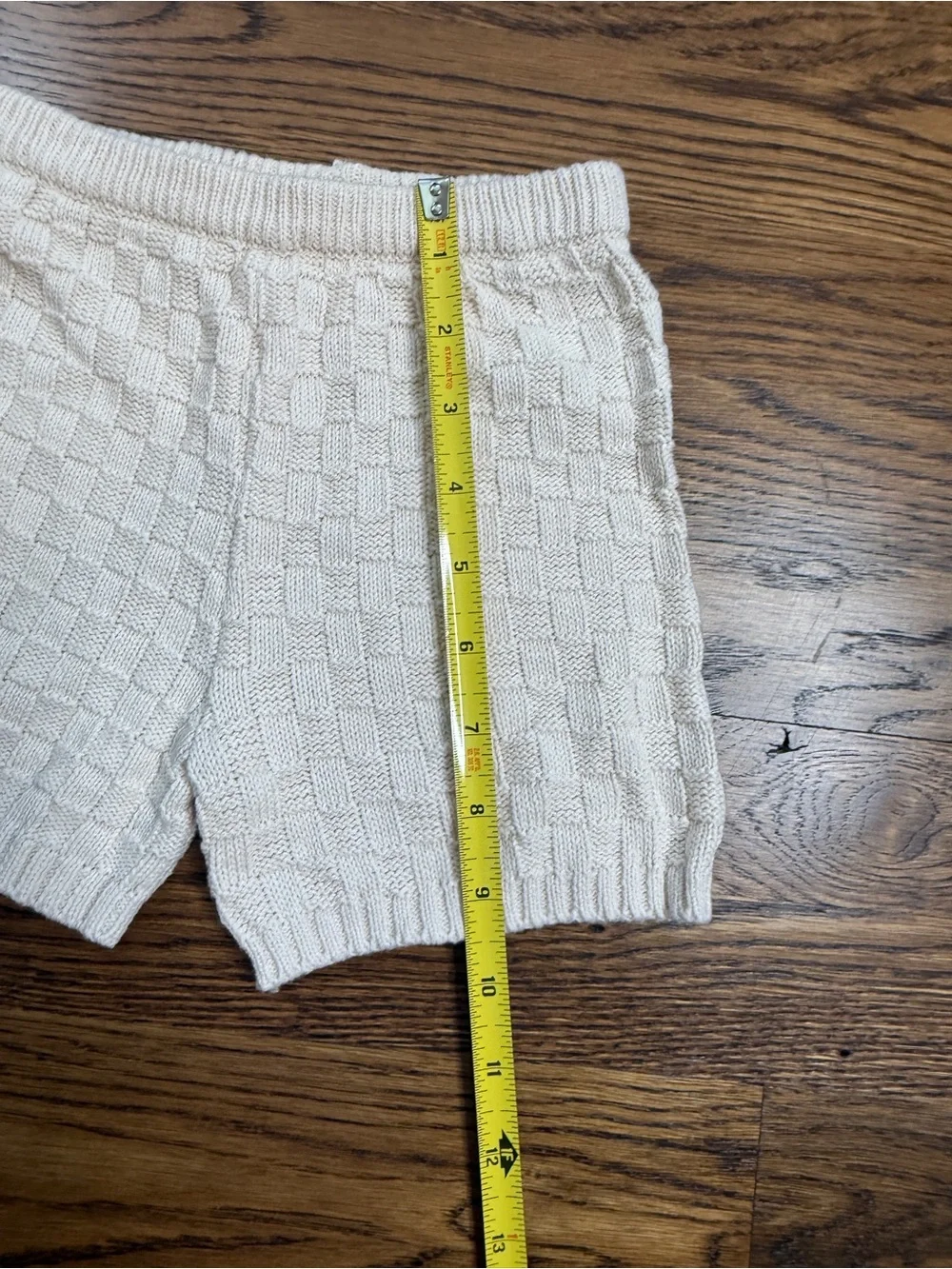 Original Penguin by Munsing Wear Boys Cream Knit Button-Front Sweater Shorts Set